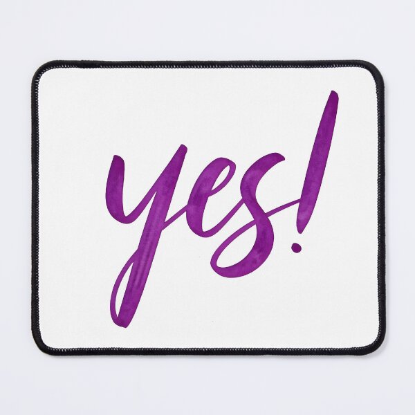 Item preview, Yes text for a great T-shirt or top designed and sold by Warriorgal.