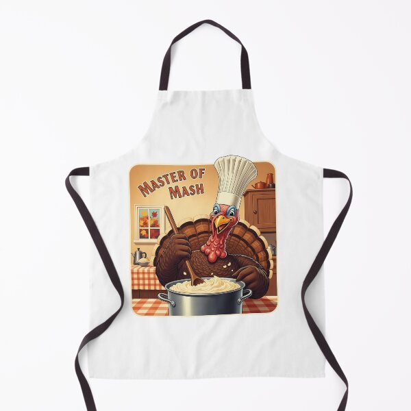 Item preview, Retro Chef Turkey Thanksgiving designed and sold by Pixelzo.