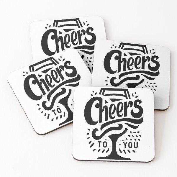 Item preview, Cheers #08 – Minimalist Wine Glass Typography designed and sold by MyAceCrafts.