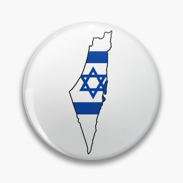Item preview, Israel Map Flag Design designed and sold by Tropical art.