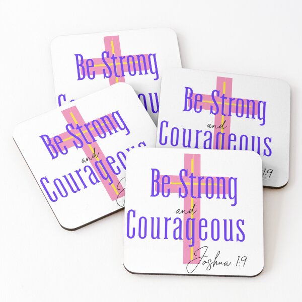 Item preview,  Be Strong and Courageous designed and sold by ArtisticDesignsbyLinda.