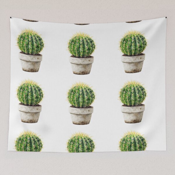 Item preview, Cute Funny Potted Cactus designed and sold by tanabe.
