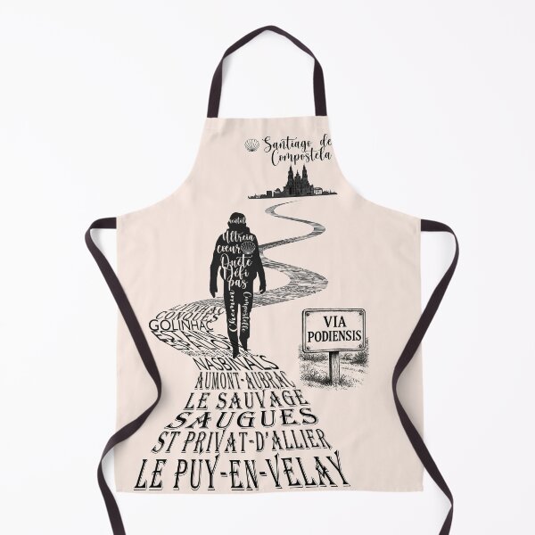 Item preview, Santiago de Compostela - Via Podiensis designed and sold by Georgiale.