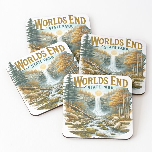 Item preview, Worlds End State Park, Pennsylvania Nature Waterfall designed and sold by francous03.