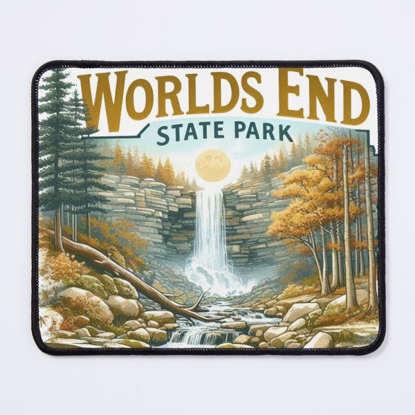 Item preview, Worlds End State Park, Pennsylvania Nature Waterfall designed and sold by francous03.