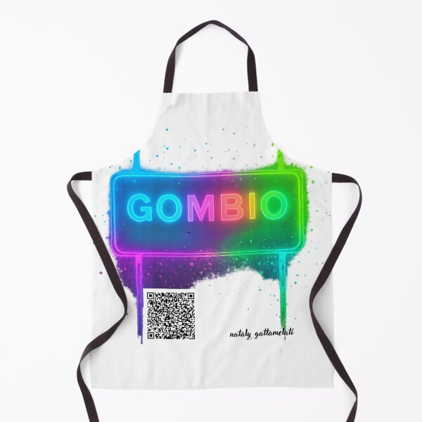 Item preview, Gombio Neon Sign with QR Code designed and sold by natalygattamelati.