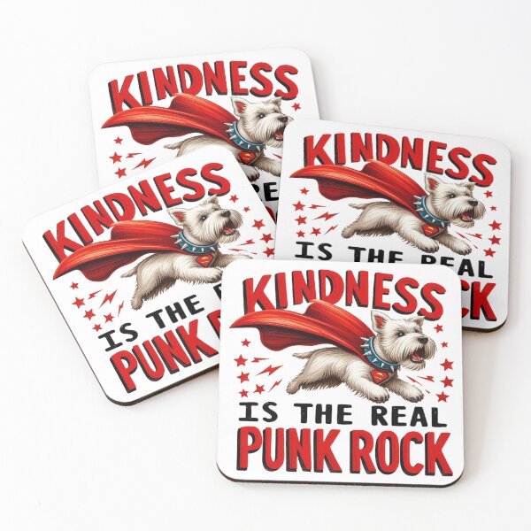 Item preview, Kindness Is The Real Punk Rock Dog designed and sold by francous03.