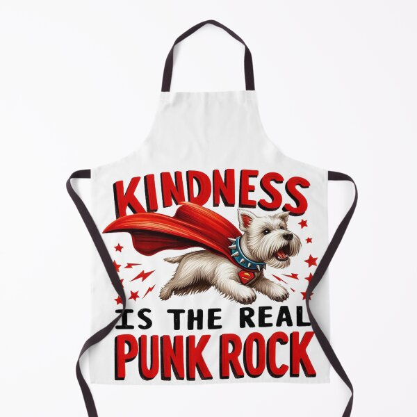 Item preview, Kindness Is The Real Punk Rock Dog designed and sold by francous03.