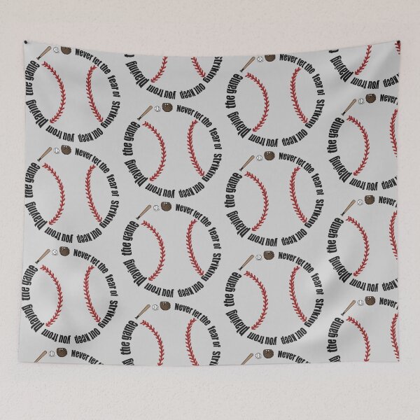 Item preview, Never fear striking out designed and sold by thePaintedHook.