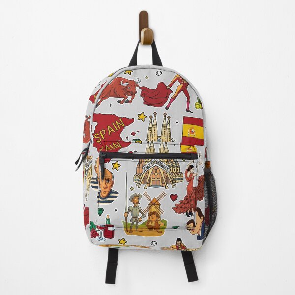 Item preview, Spain Culture Icons – Spanish Heritage Art Stickers & T-Shirt Design designed and sold by mashmosh.