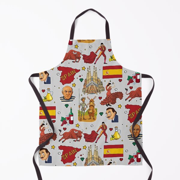 Item preview, Spain Culture Icons – Spanish Heritage Art Stickers & T-Shirt Design designed and sold by mashmosh.
