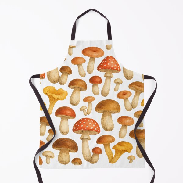 Item preview, Polish Edible Mushrooms Pattern Rustic Forest designed and sold by ilkami.