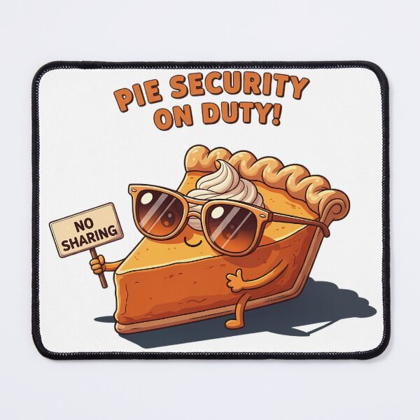 Item preview, Pumpkin Pie Security Guard Funny Thanksgiving designed and sold by Pixelzo.