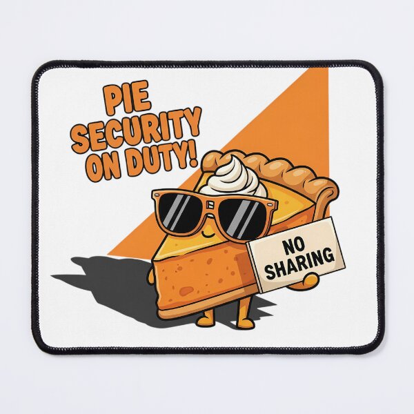 Item preview, Pumpkin Pie Security Guard Funny Thanksgiving designed and sold by Pixelzo.