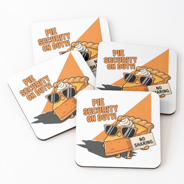 Item preview, Pumpkin Pie Security Guard Funny Thanksgiving designed and sold by Pixelzo.