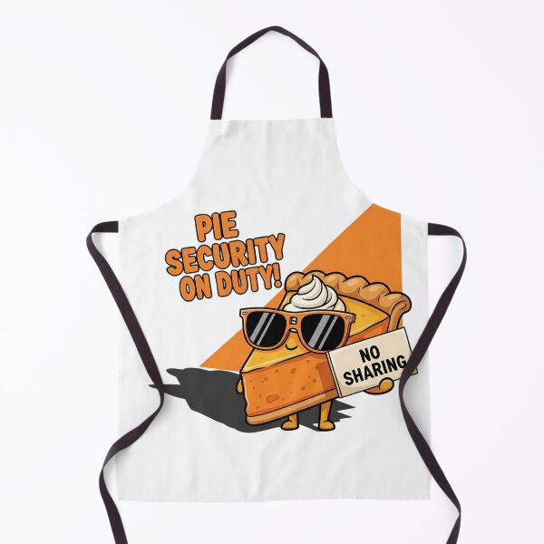Item preview, Pumpkin Pie Security Guard Funny Thanksgiving designed and sold by Pixelzo.