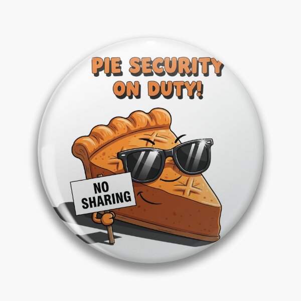 Item preview, Pumpkin Pie Security Guard Funny Thanksgiving designed and sold by Pixelzo.