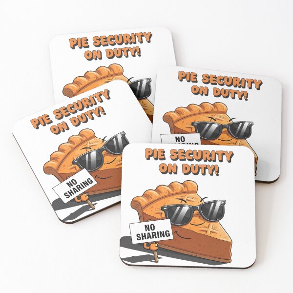 Item preview, Pumpkin Pie Security Guard Funny Thanksgiving designed and sold by Pixelzo.