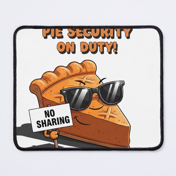 Item preview, Pumpkin Pie Security Guard Funny Thanksgiving designed and sold by Pixelzo.
