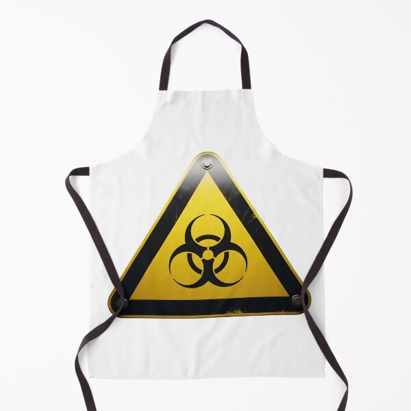 Item preview, Grunge yellow biohazard warning triangle designed and sold by AFernandesDSG.