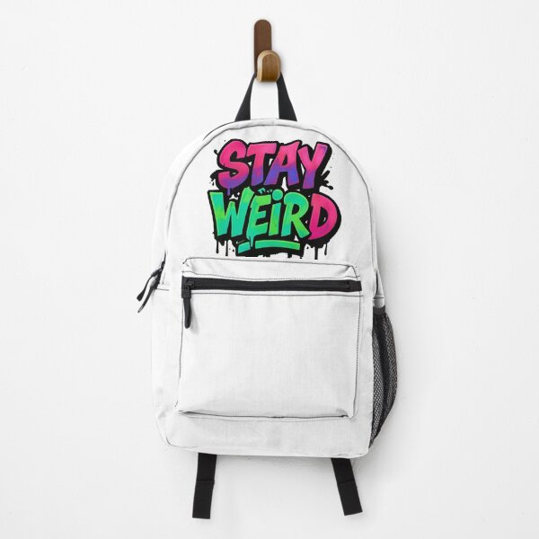 Item preview, Stay Weird Graffiti Art – Bold Street Style Typography Sticker & T-Shirt Design designed and sold by RouniBoutique.