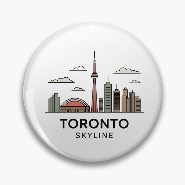 Item preview, Toronto City Skyline – Minimalist Earthy Travel Souvenir Design designed and sold by Paper Drip.