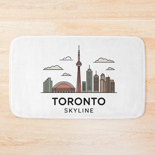 Item preview, Toronto City Skyline – Minimalist Earthy Travel Souvenir Design designed and sold by Paper Drip.