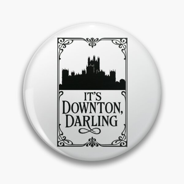 Item preview, It’s Downton, Darling Vintage Country Estate Silhouette designed and sold by yaney85.