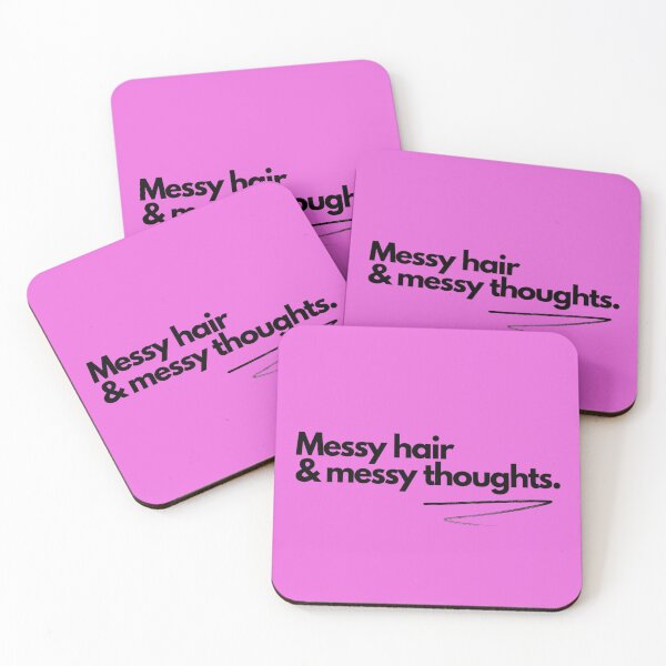Item preview, Messy Hair, Messy Thoughts designed and sold by hiraum.