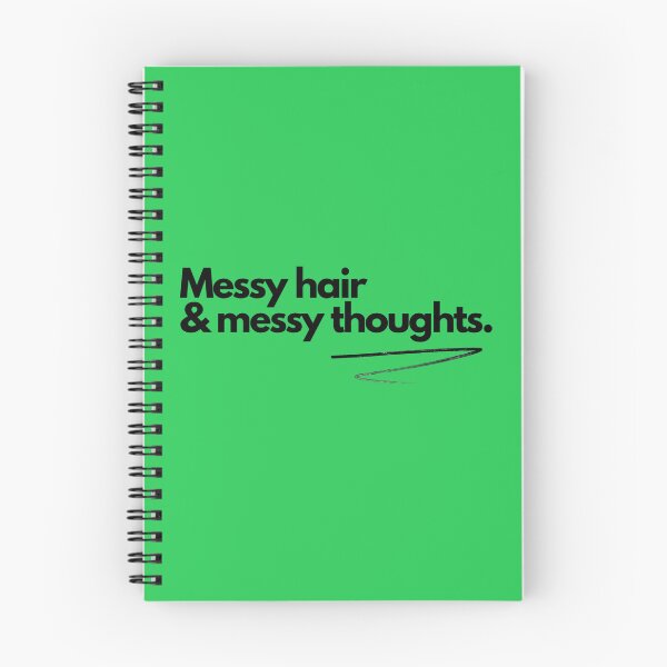 Item preview, Messy Hair, Messy Thoughts designed and sold by hiraum.