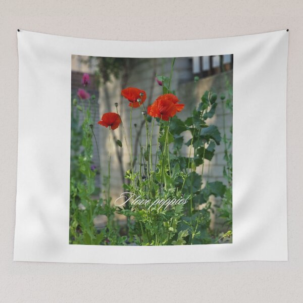 Item preview, I Love Poppies. Poppies Are Delicate And Beautiful. designed and sold by Dinasshop.
