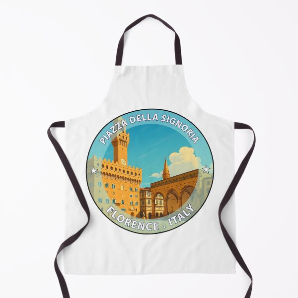 Item preview, Piazza della Signoria Florence Italy - Iconic Landmark Travel vacation destination souvenir stamp designed and sold by inkNext.
