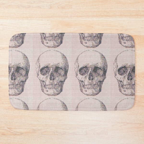 Item preview, Pixel Art Antique Skull designed and sold by FlyingJackalope.