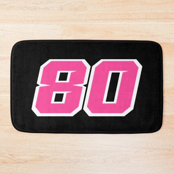 Item preview, David Alonso #80 Pink Number Plate | MotoGP Vector Art designed and sold by Fan Art Station .