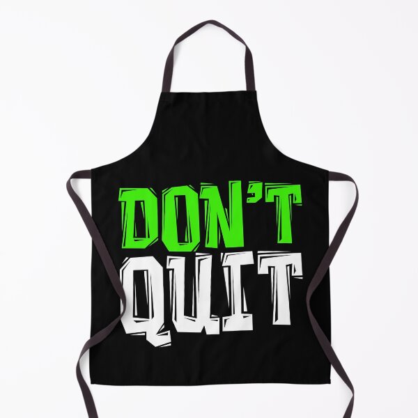 Item preview, DON'T Quit - Powerful Motivational Quote designed and sold by typoinspired.