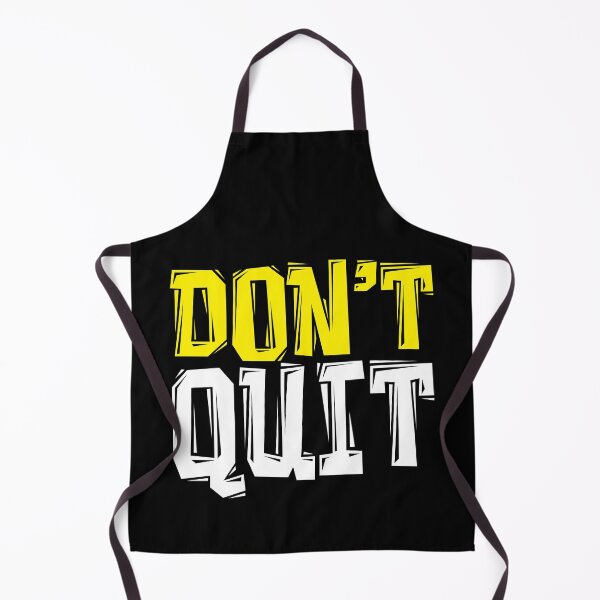 Item preview, DON'T Quit - Powerful Motivational Quote designed and sold by typoinspired.