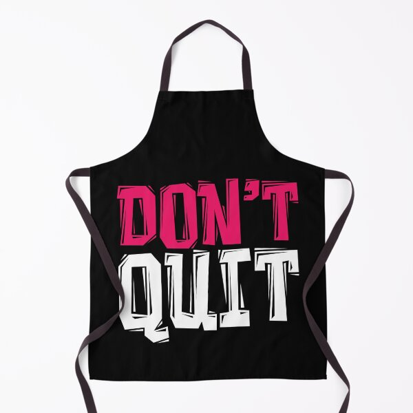 Item preview, DON'T Quit - Powerful Motivational Quote designed and sold by typoinspired.