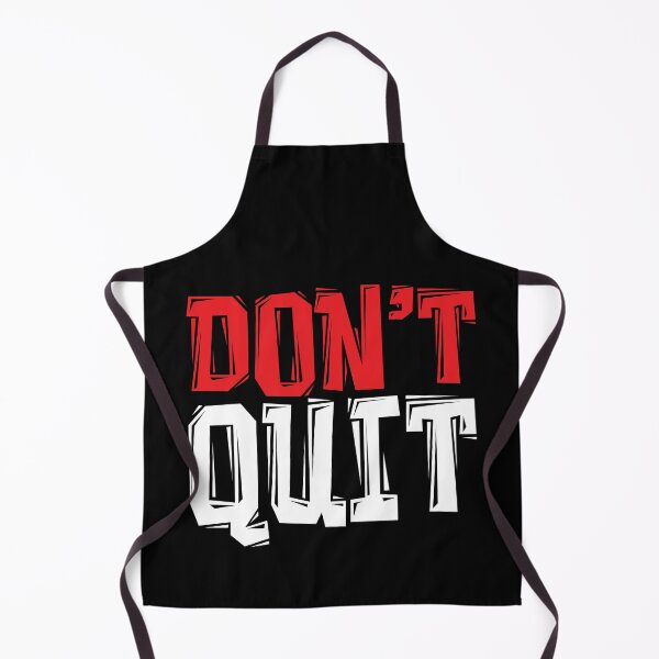 Item preview, DON'T Quit - Powerful Motivational Quote designed and sold by typoinspired.