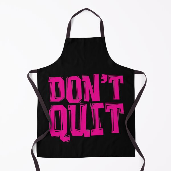 Item preview, DON'T Quit - Powerful Motivational Quote designed and sold by typoinspired.