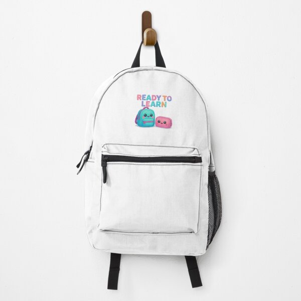 Item preview, Kawaii Ready to Learn Backpack and Pencil Case - Design for Kids designed and sold by Liv Solara.