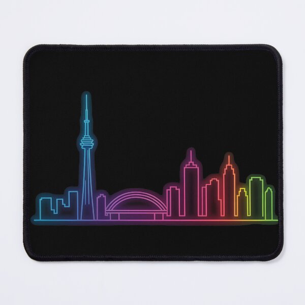 Item preview, Toronto City Skyline – Minimalist Neon Travel Souvenir Design designed and sold by Paper Drip.