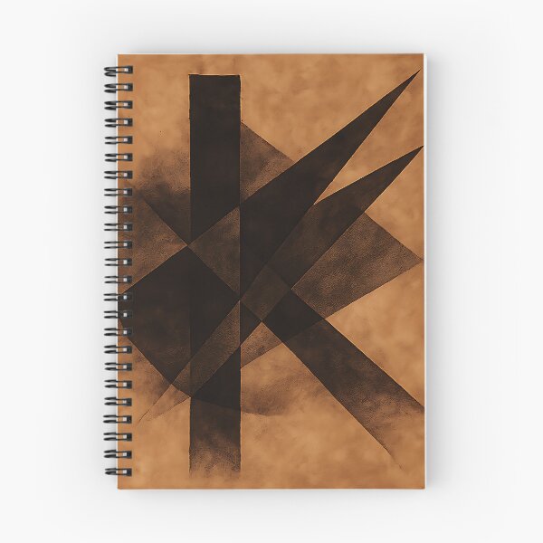 Item preview, Shattered Axis – Abstract Minimalist Geometry designed and sold by SraotaStudio.
