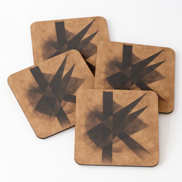 Item preview, Shattered Axis – Abstract Minimalist Geometry designed and sold by SraotaStudio.