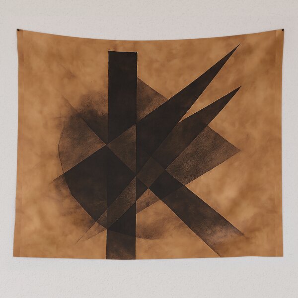 Item preview, Shattered Axis – Abstract Minimalist Geometry designed and sold by SraotaStudio.