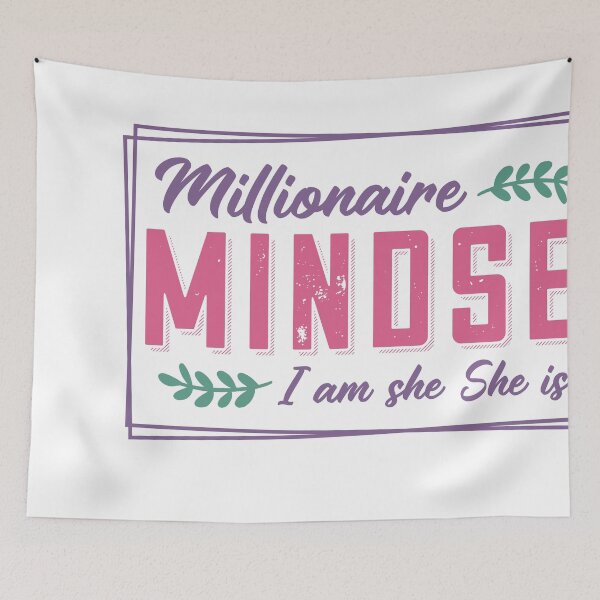 Item preview, Millionaire Mindset designed and sold by artcultreone.