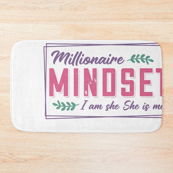 Item preview, Millionaire Mindset designed and sold by artcultreone.