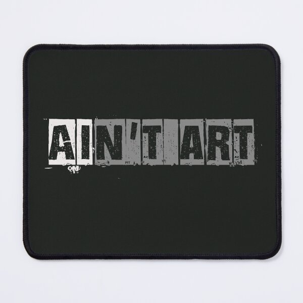Item preview, AI ain't art -STOP AI designed and sold by Frank J. Art.