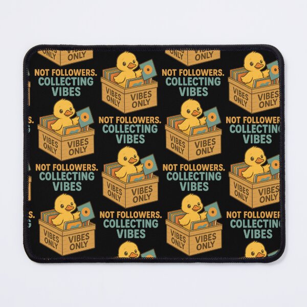 Item preview, Collecting Vibes Not Followers Cute Vinyl Duckling Design designed and sold by TeeTimeTreasure.