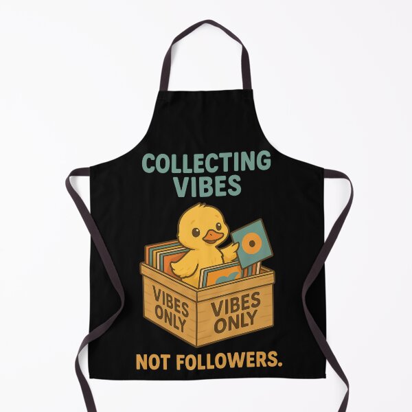 Item preview, Collecting Vibes Not Followers Cute Vinyl Duckling Design designed and sold by TeeTimeTreasure.
