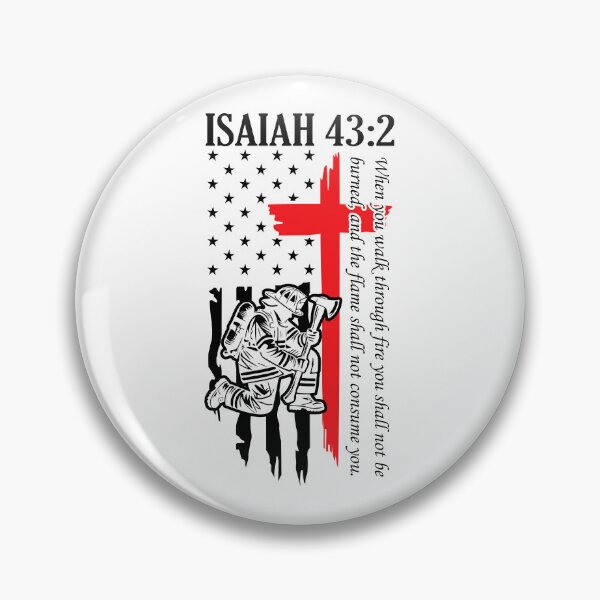 Item preview, firefighter bible verse designed and sold by MYpngShop.